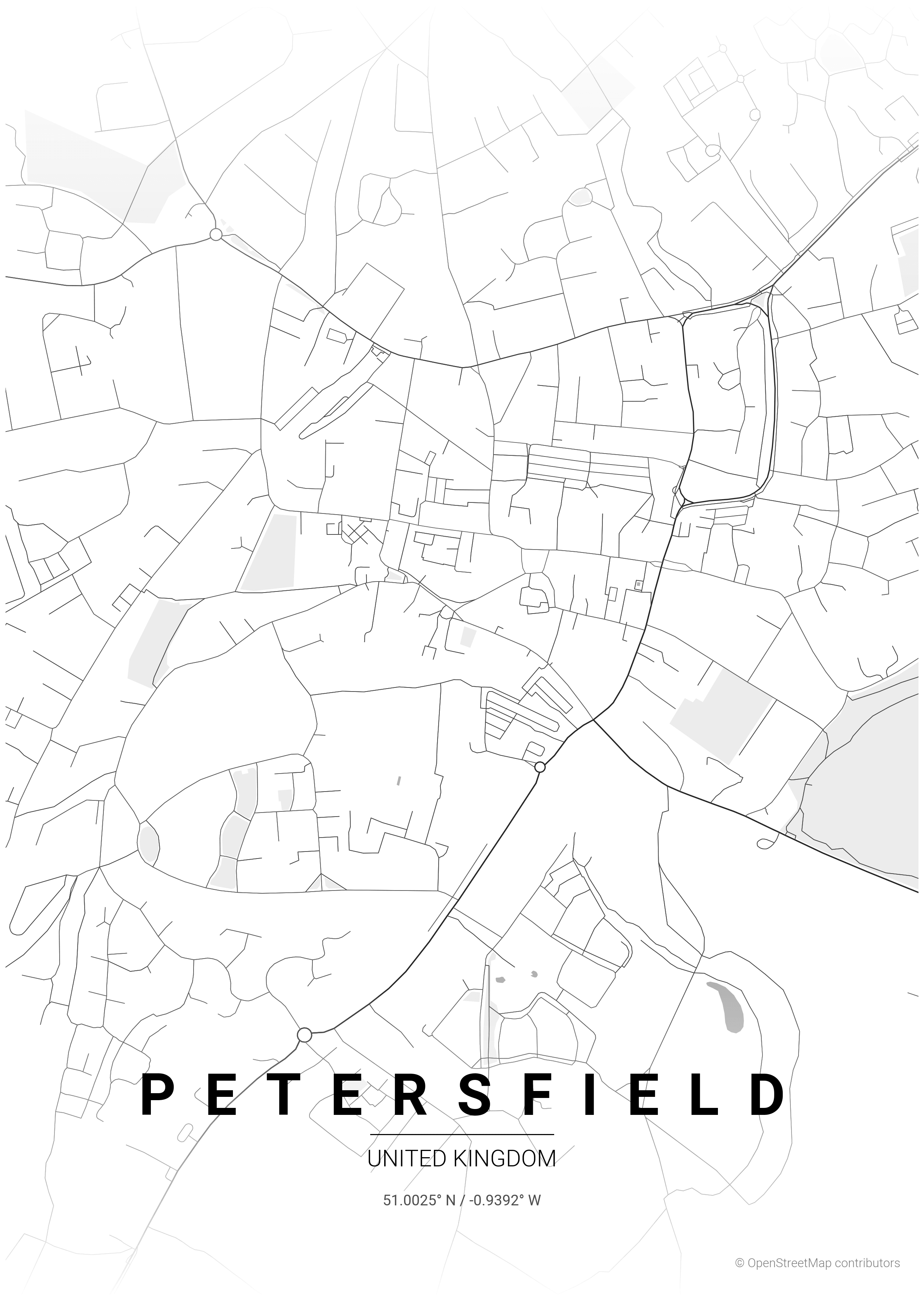 Petersfield Map